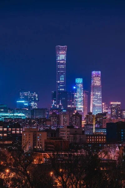 Widok Miasto Pekin Chiny — Zdjęcie stockowe
