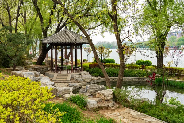 Pavilion Yuyuantan Park Beijing China — Stock Photo, Image