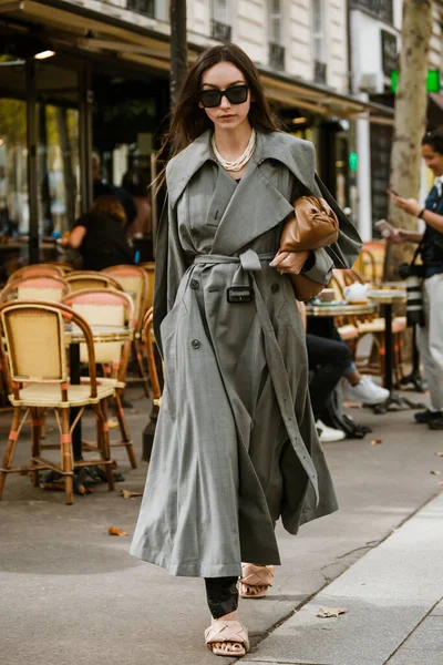 París Francia Septiembre 2019 Beatrice Gutu Antes Del Desfile Moda — Foto de Stock