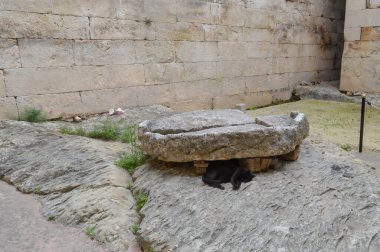 BÖLÜM, CROATIA - 15 HAZİRAN: 15 Haziran 2019 'da Split' te. Game of Thrones 'un bazı bölümleri burada çekildi..