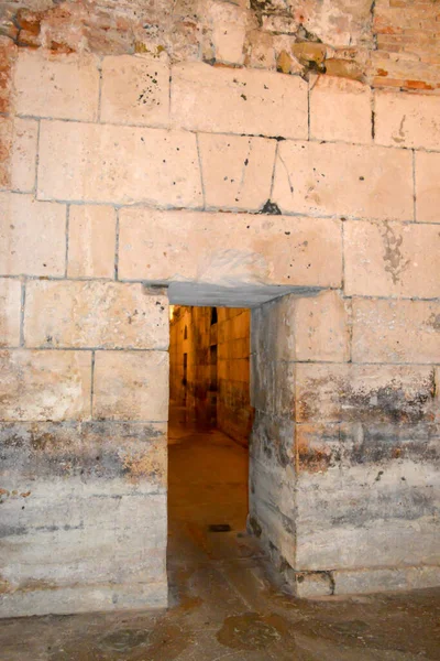 Split Croatia June Cellars Diocletian Palace Split June 2019 Some — Stock Photo, Image