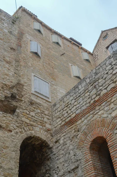 Split Croatia June Cellars Diocletian Palace Split June 2019 Some — Stock Photo, Image