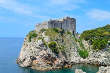 DUBROVNIK, CROATIA - 18 Haziran 2019 'da Dubrovnik' te 