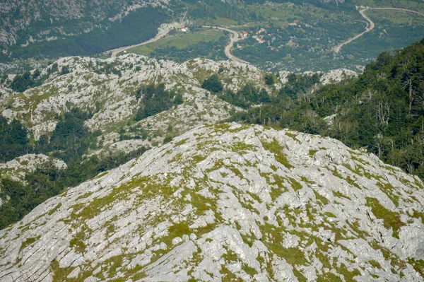 Κροατία Και Biokovo Θέα Πανοράματος Εθνικό Πάρκο — Φωτογραφία Αρχείου