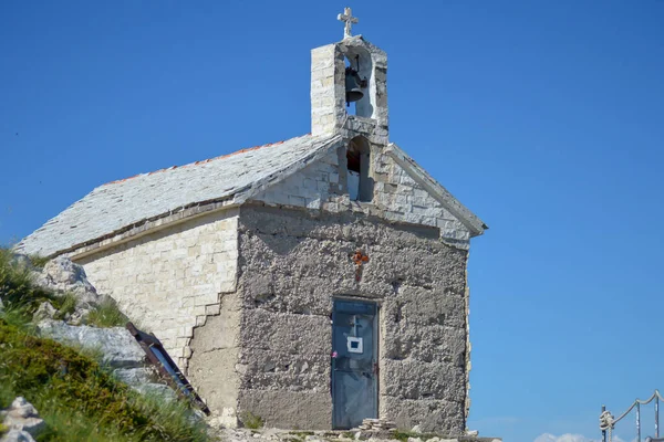 Makarska Croatia June Sveti Jure Saint George Church Biokovo National — 스톡 사진