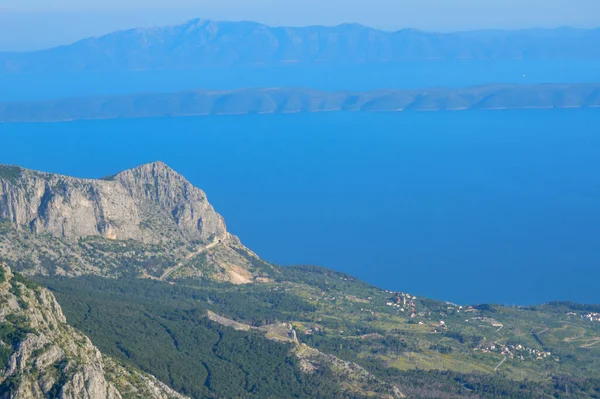 Kroatien Biokovo Nationalpark Landschaft Blick — Stockfoto