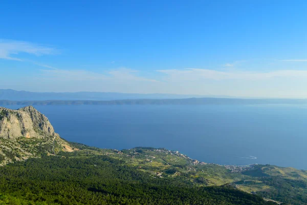 Kroatien Biokovo Nationalpark Landschaft Blick — Stockfoto