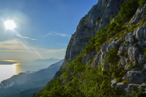 Kroatien Biokovo Nationalpark Landschaft Blick — Stockfoto