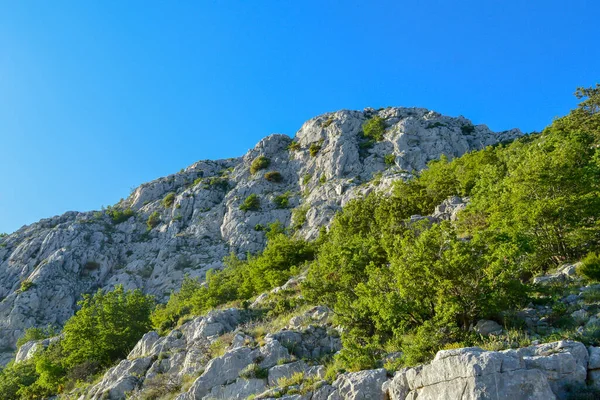 Croatia Biokovo National Park Landscape Panorama View — Stock Photo, Image