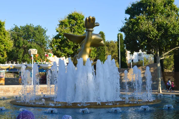 Barcelona España Junio Atracciones Parque Aventura Barcelona España Junio 2016 — Foto de Stock