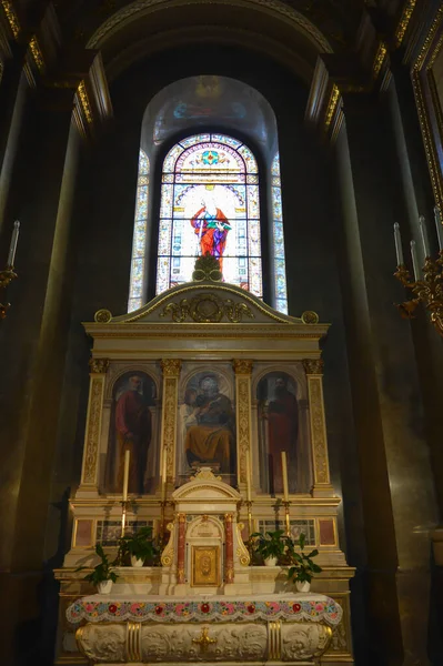 Budapest Hungary December 2017 Interior Stephen Basilica Szent Istvan Bazilika — Stock Photo, Image