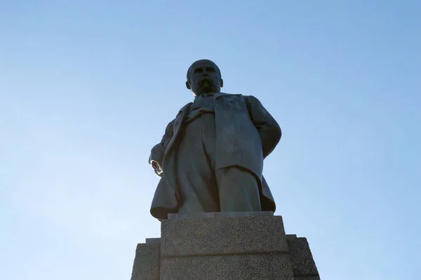 Kaniv Ucraina Ottobre Taras Shevchenko Monumento Sulla Collina Taras Chernecha — Foto Stock