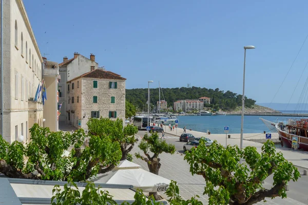 Makarska Croatie Juin Vue Panoramique Quai Makarska Croatie Juin 2019 — Photo