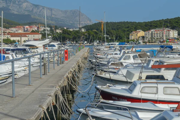 Makarska Croatie Juin Bateaux Pêcheurs Quai Makarska Croatie Juin 2019 — Photo