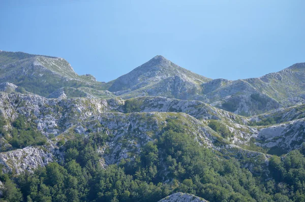 Horvátország Biokovo Nemzeti Park Táj Panoráma — Stock Fotó