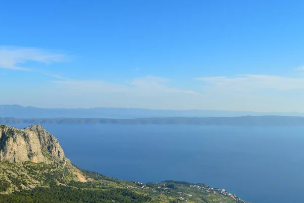 Kroatien Biokovo Nationalpark Landskap Panorama — Stockfoto