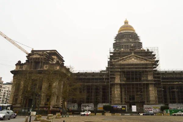 Bruxelles Belgique Décembre 2018 Palais Justice Bruxelles Bruxelles Belgique Décembre — Photo