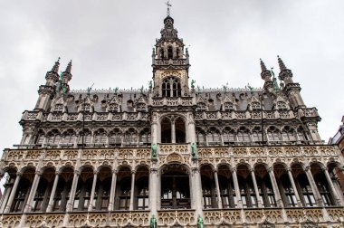 BRÜKSEL, BELGIUM - 1 Ocak 2019: Brüksel 'deki Brüksel Şehir Müzesi 1 Ocak 2019. 
