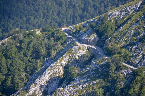 Croatia Biokovo National Park Peak Jure Landscape Panorama View — Stock Photo, Image