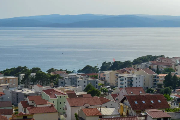 Costa Del Mar Adriático Makarska Riviera Dalmacia Croacia —  Fotos de Stock