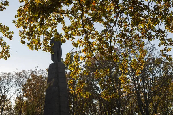 Kaniv Ukraine Október Tarasz Sevcsenko Emlékmű Tarasz Hegyen Vagy Csernye — Stock Fotó