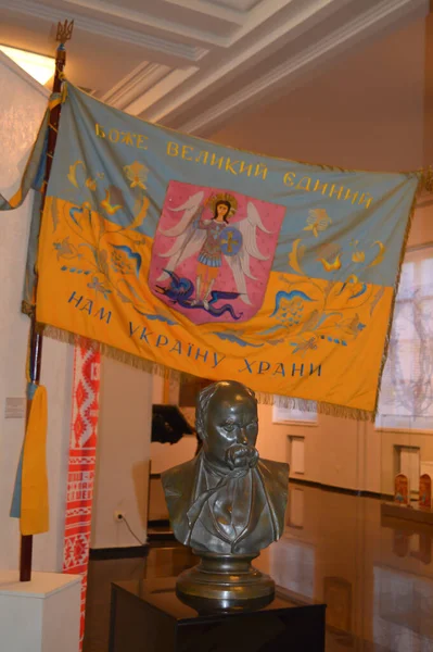 Kaniv Ukraine October 2018年10月14日在乌克兰Kaniv的Taras Hill或Chernecha Hora的Taras Shevchenko博物馆 — 图库照片