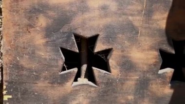 BILHOROD-DNISTROVSKYI, UKRAINE - 19 Ağustos 2020: Bilhorod-Dnistrovskyi, Ukrayna 'daki Akkerman kale duvarları.