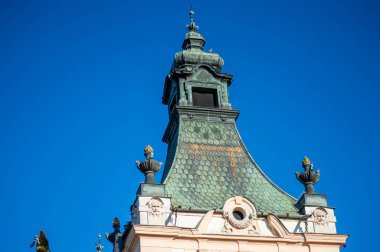 SLOVAKIA, SPISSKA NOVA VES - 28 Aralık 2024: Spisk divadlo, 1957 yılında Slovakya 'nın Spisska Nova Ves kentinde kurulan profesyonel tiyatro.