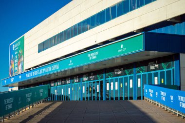 MALAGA, İspanya - 22 Kasım 2024 Dünya Tenis Kupası, Finaller - 22 Kasım 2024 tarihinde İspanya 'nın Malaga kentinde Davis Kupası