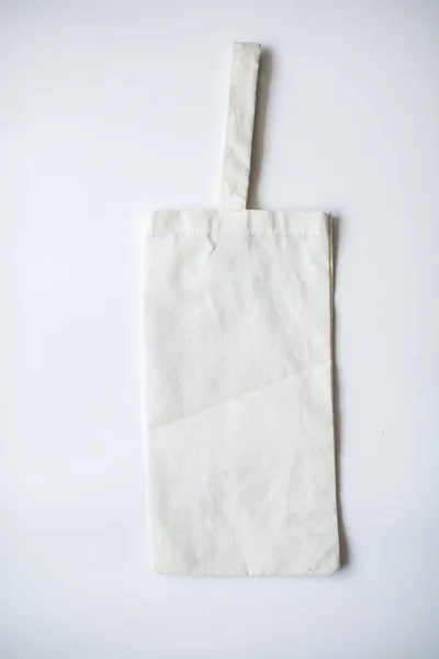 Torby bawełniane na białym tle — Zdjęcie stockowe