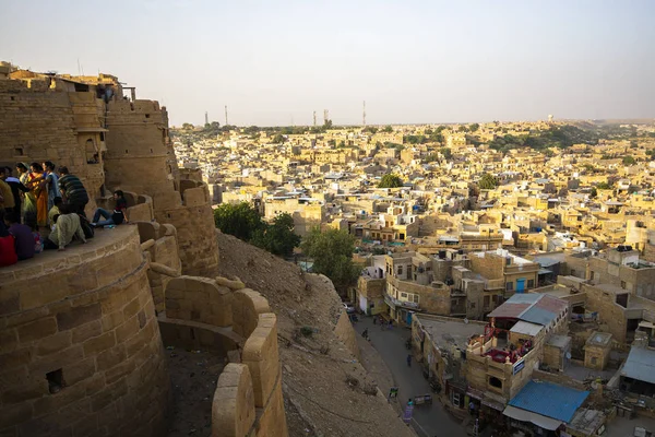 Jaisalmer kallas den gyllene staden — Stockfoto