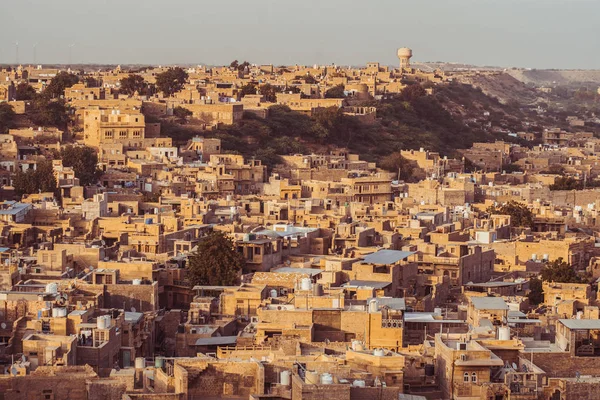 Stadsbilden av Jaisalmer i delstaten Rajasthan, Indien. — Stockfoto