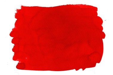 Kağıt dokusunda suluboya, kırmızı gölgelerde soyut korkutucu arkaplan