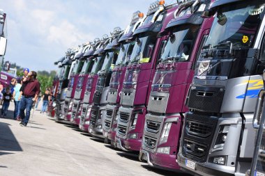 Yukarı Avusturya 'da büyük kamyon şoförü toplantısı (Avusturya) -