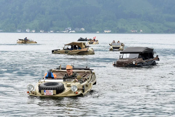 Elk Jaar Het Salzkammergut Een Weekend Juni Ontmoeten Eigenaren Van — Stockfoto