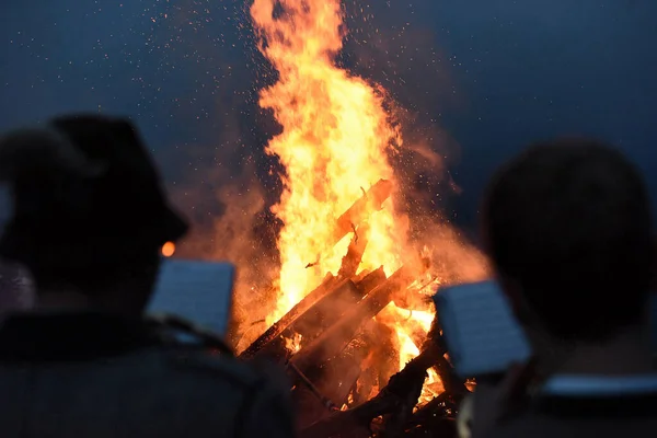 Midsummer fire on the Feuerkogel - When the longest day meets the shortest night, summer is greeted with fires in the Alpine region. The solstice lights are lit around June 21st.