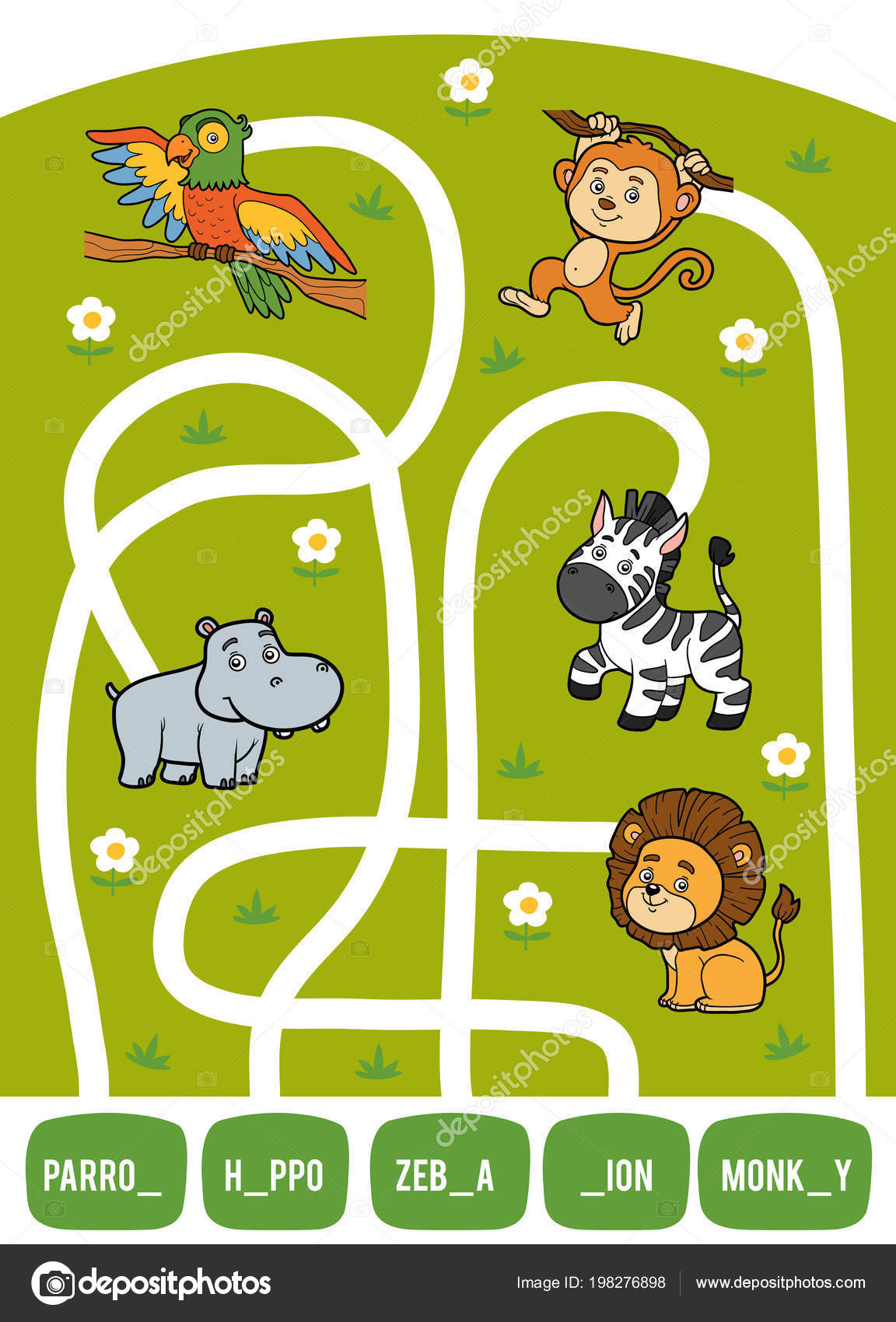 Jogo de labirinto para crianças. lazer do jardim de infância, divertido  labirinto de animais coloridos. crianças encontram jogo de solução,  ilustração vetorial de mapa de quebra-cabeça de vida marinha. jogo pré- escolar, jardim