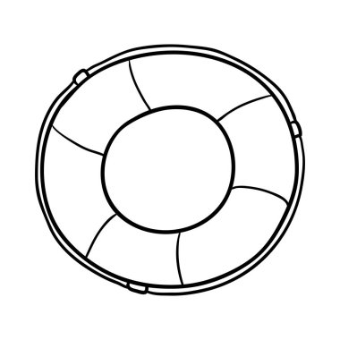 Lifebuoy, çocuklar için boyama kitabı