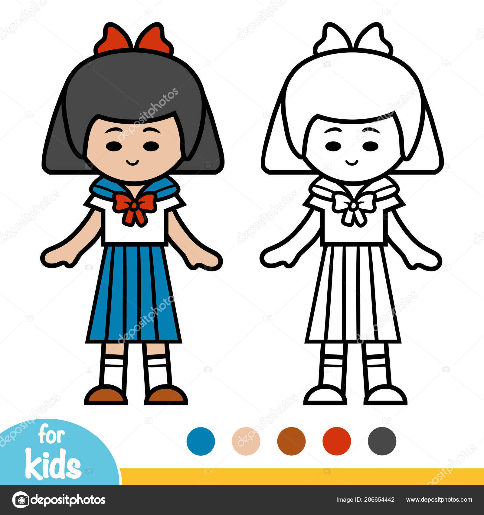 58+ Schoolgirl Coloring Book Free