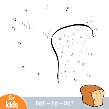 Sayı oyunu, çocuklar, ekmek için eğitim nokta-nokta oyun