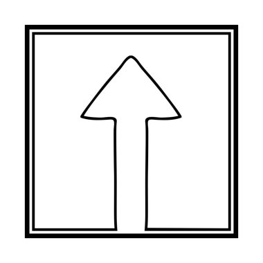 Yol işaret, çocuklar için boyama kitabı