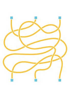 Labirent oyun, eğitim çocuklar için oyun. Senin labirent oluşturmak için şablon