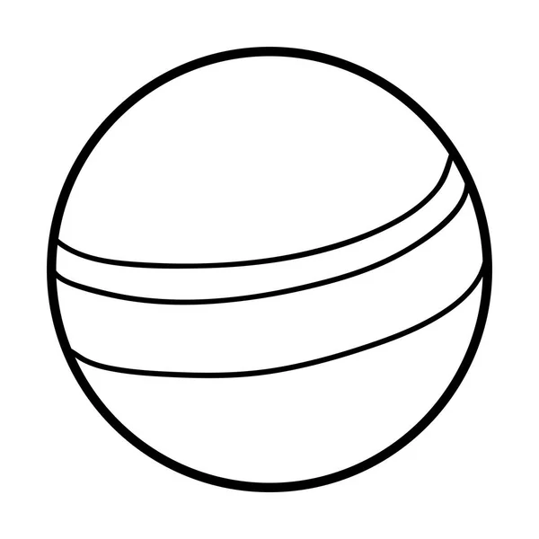 ボールの子供のための塗り絵 — ストックベクタ