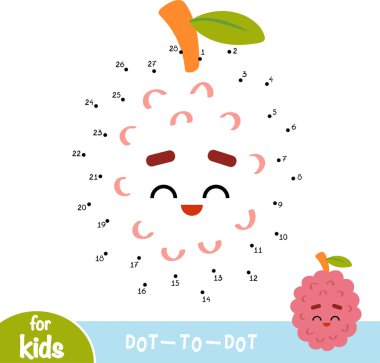 Sayı oyunu, çocuklar, Lychee için eğitim nokta-nokta oyun