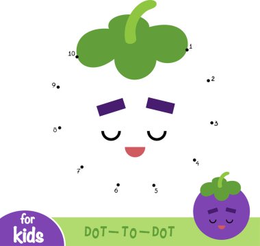 Sayı oyunu, çocuklar, Mangosteen için eğitim nokta-nokta oyun
