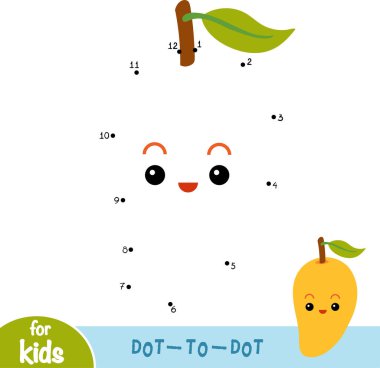 Sayı oyunu, çocuklar, Mango için eğitim nokta-nokta oyun