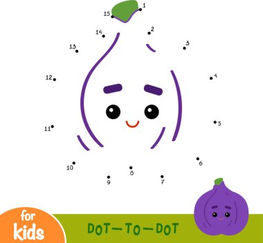 Sayı oyunu, çocuklar, incir için eğitim nokta-nokta oyun