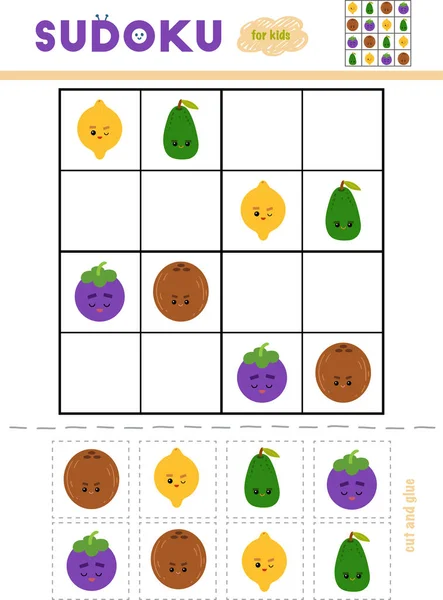 Jogo de educação para crianças sudoku fácil para crianças com desenho  animado bonito, gato, rato, cachorro, planilha animal para impressão