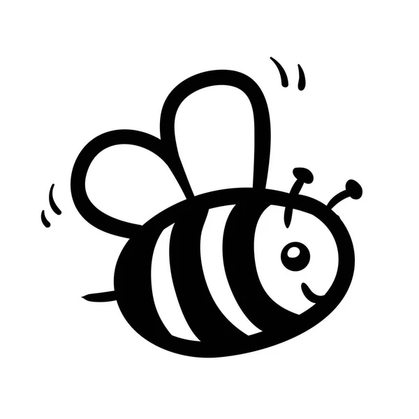 Книжка Розмальовка Дітей Бджола — стоковий вектор