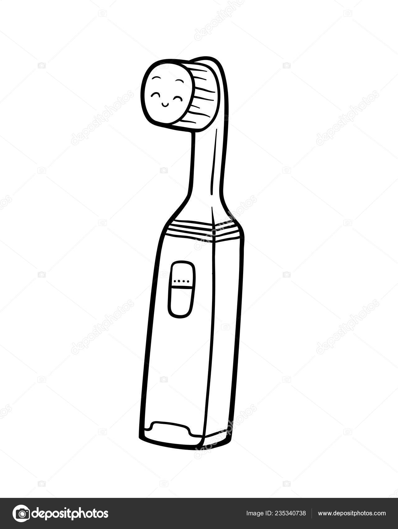 Toothbrush On Fur Pie